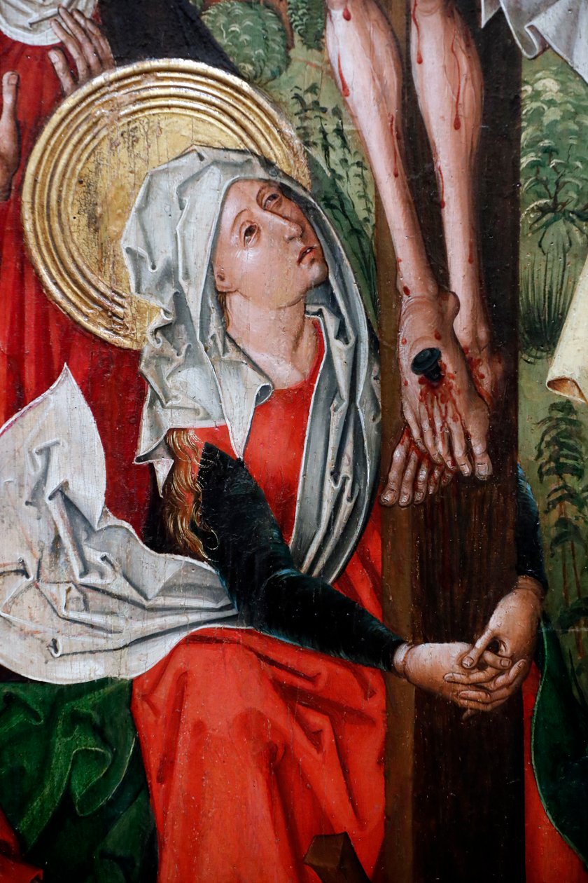 La crocifissione (dettaglio) da Unknown