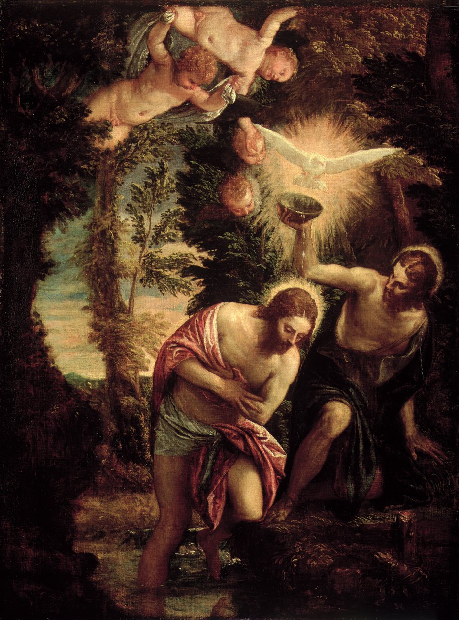 Battesimo di Cristo da Paolo Veronese