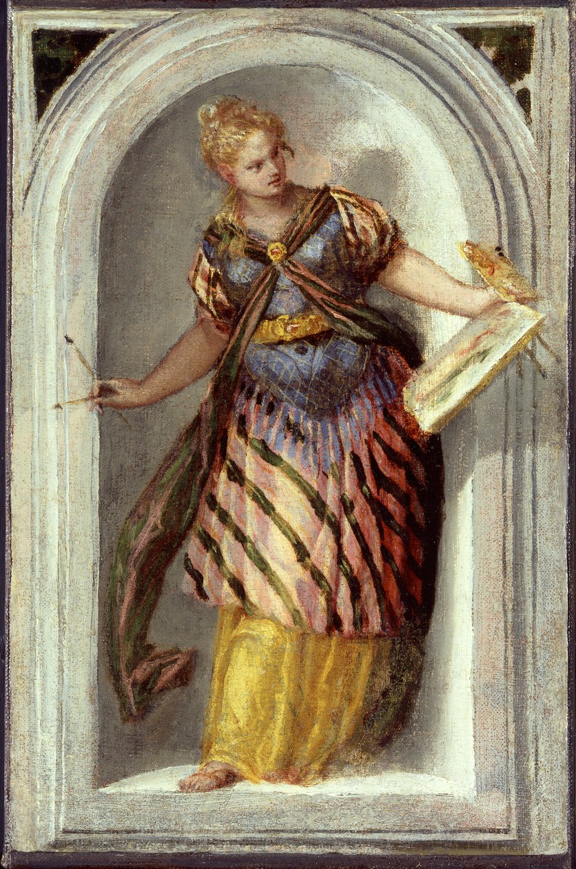 La musa della pittura da Paolo Veronese