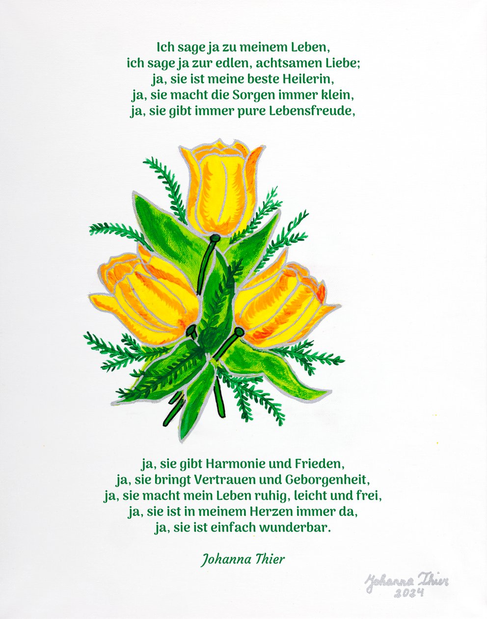 Io dico sì (versione 1) da Johanna Thier