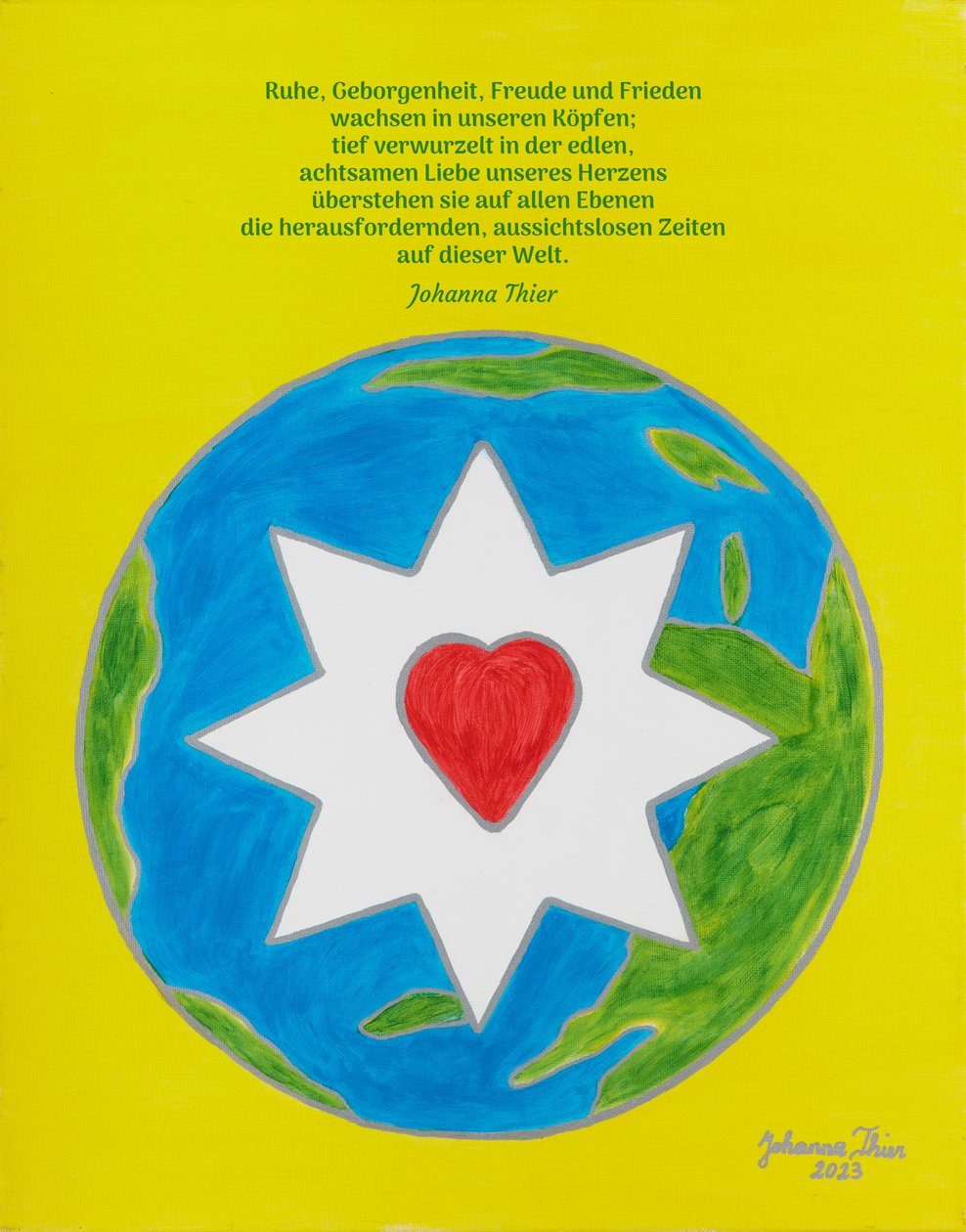 Riposo, sicurezza, gioia e pace - Versione 1 da Johanna Thier