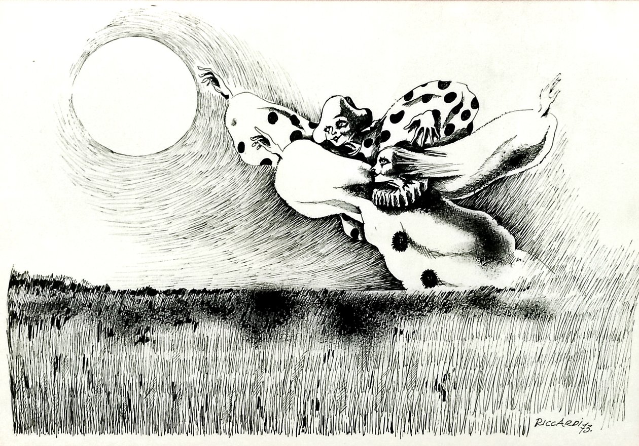 G. C. Riccardi, Senza titolo, 1973, Italia da Gian Carlo Riccardi