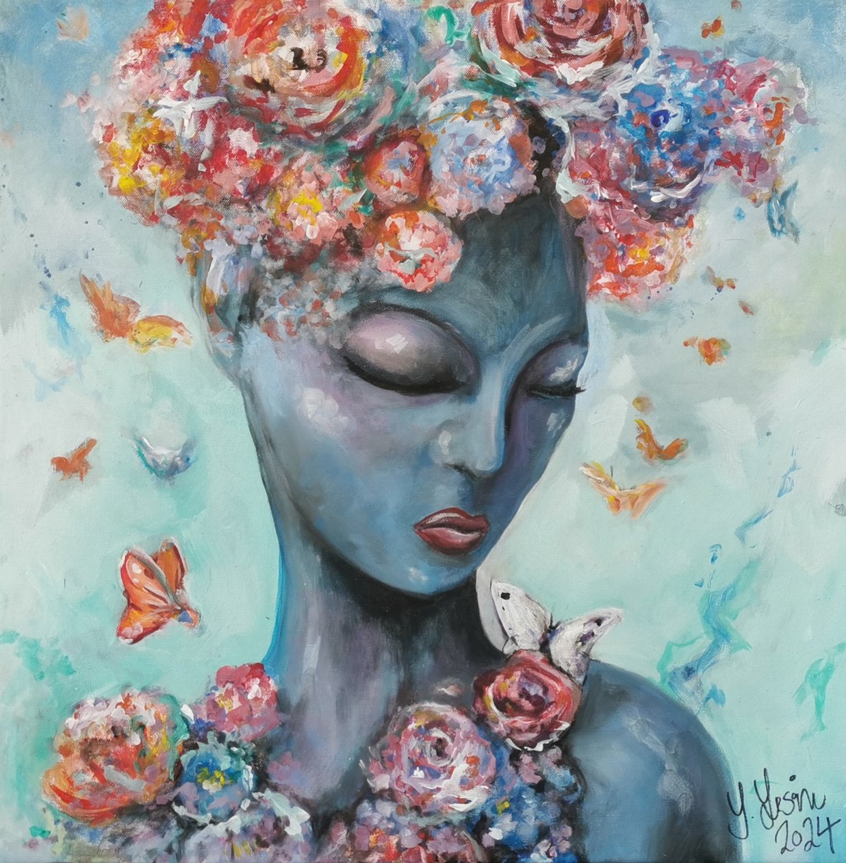 Potenza dei fiori da Sandra Lessinger