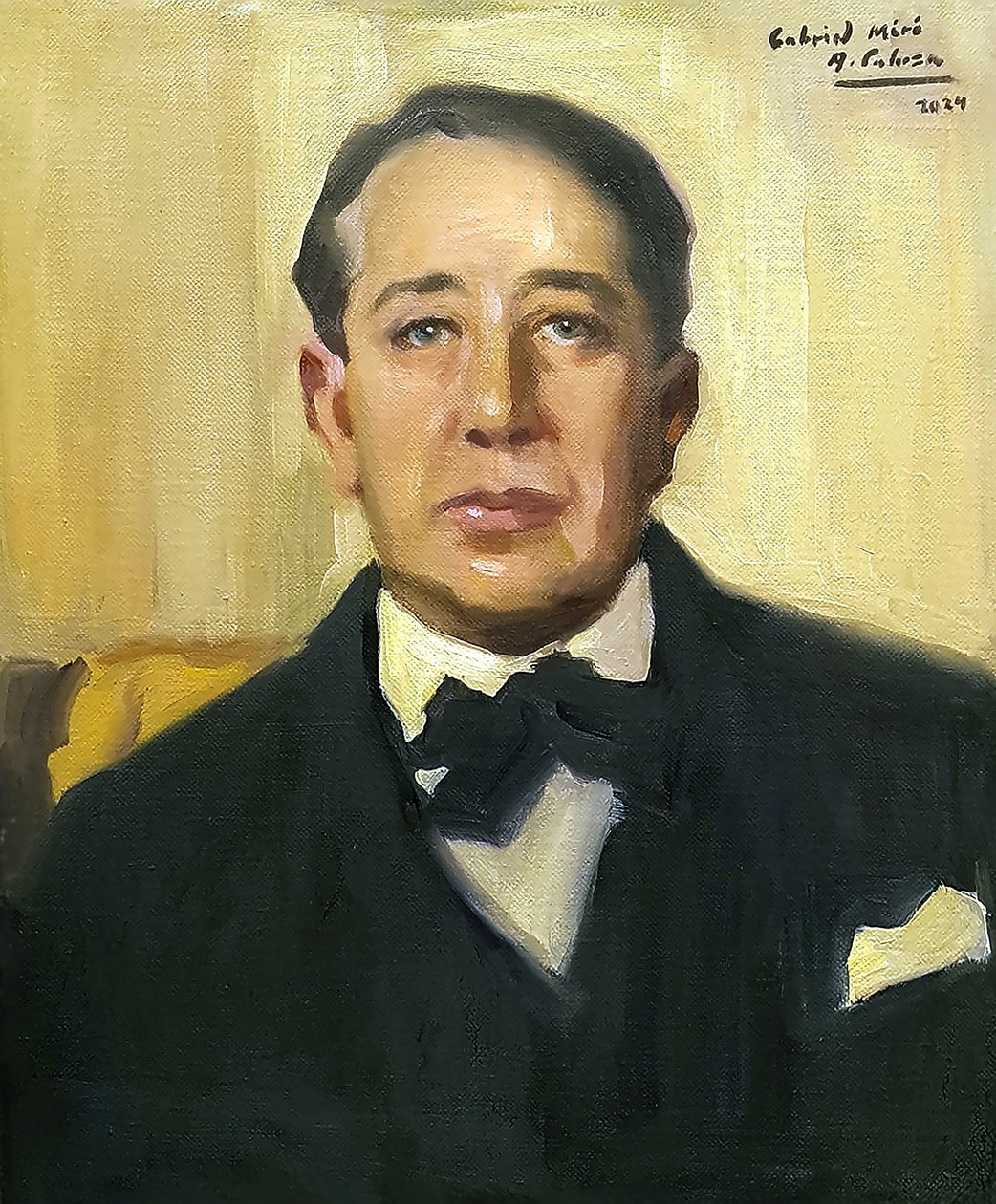 Ritratto di Gabriel Miró da Alejandro Cabeza