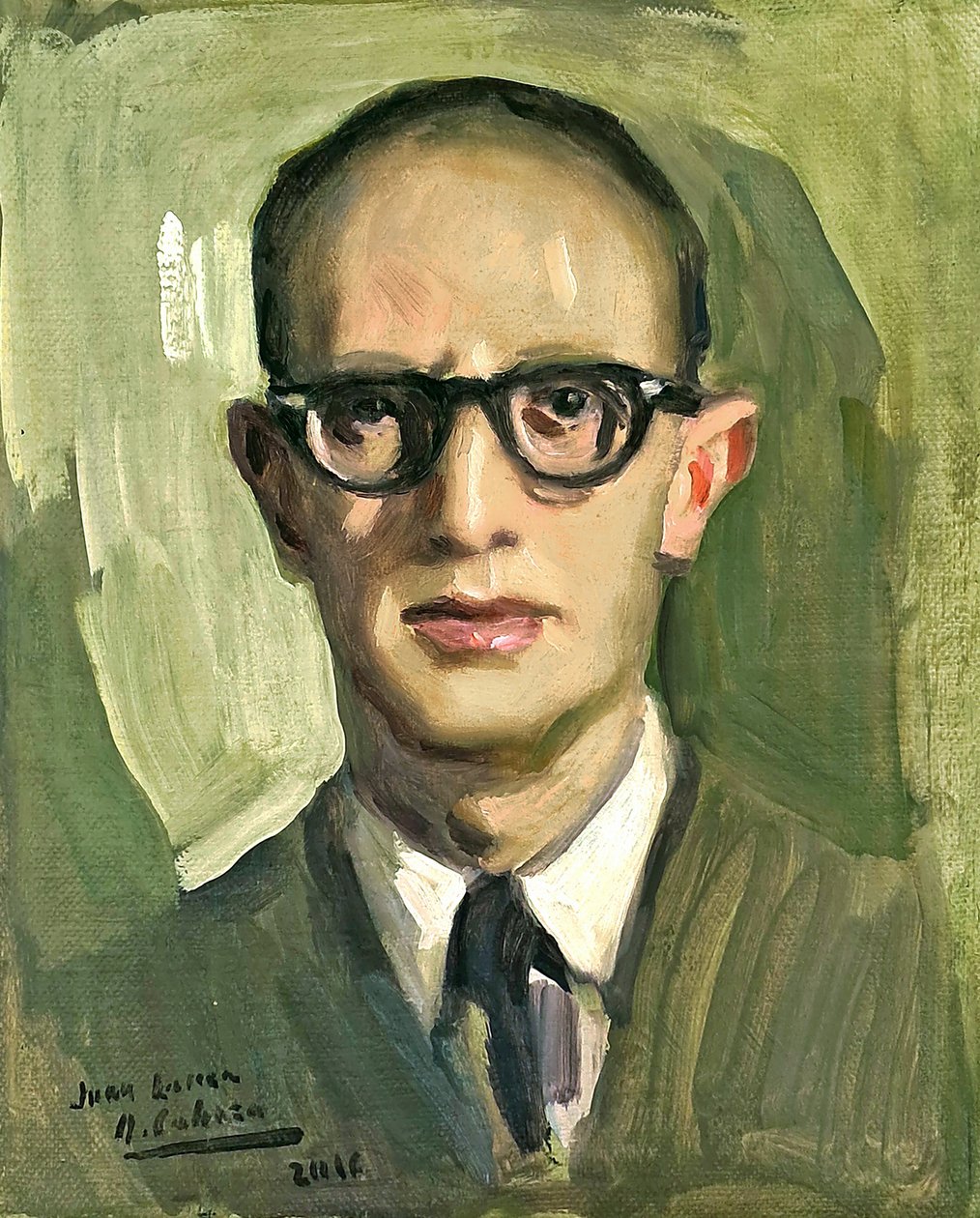 Juan Larrea Celayeta da Alejandro Cabeza