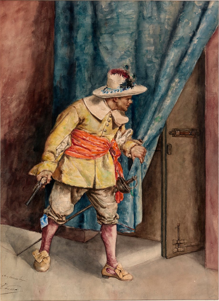 Moschettiere di guardia da A. Arrunategin