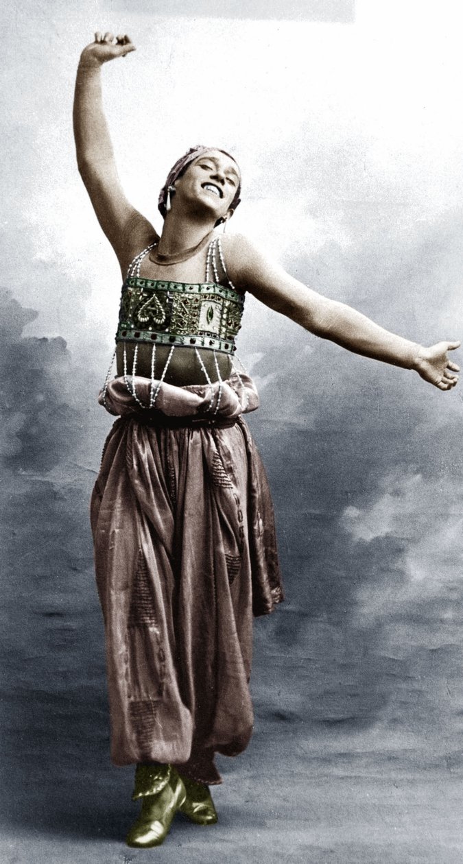 Vaslav Nijinsky in costume for Sheherazade da A. Bert