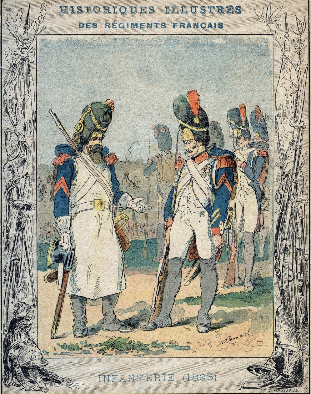 Fanteria francese da A. Demarle
