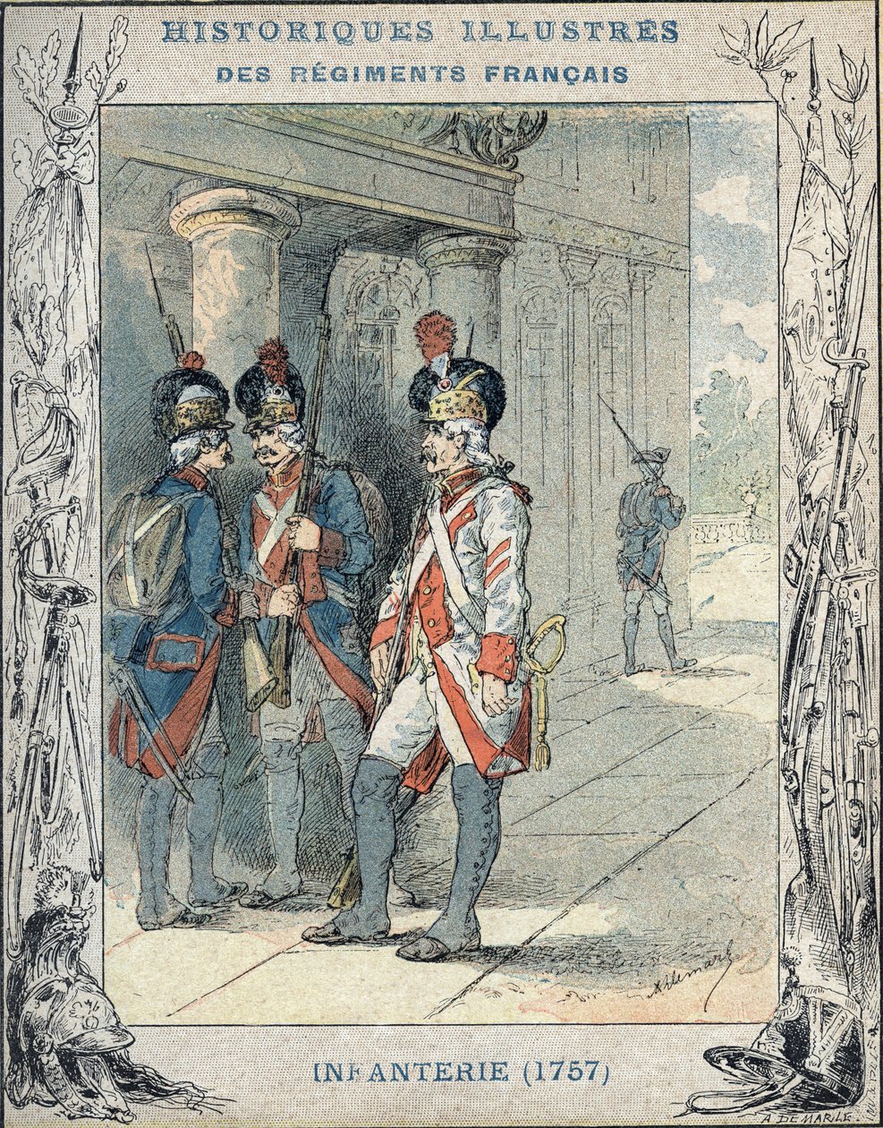 Fanteria francese da A. Demarle