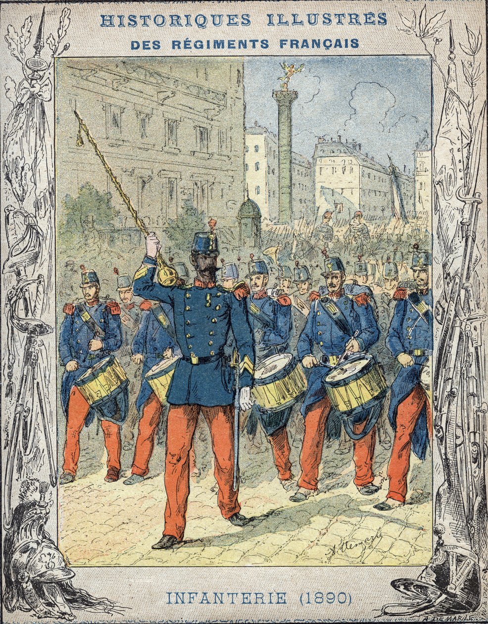 Fanteria francese da A. Demarle
