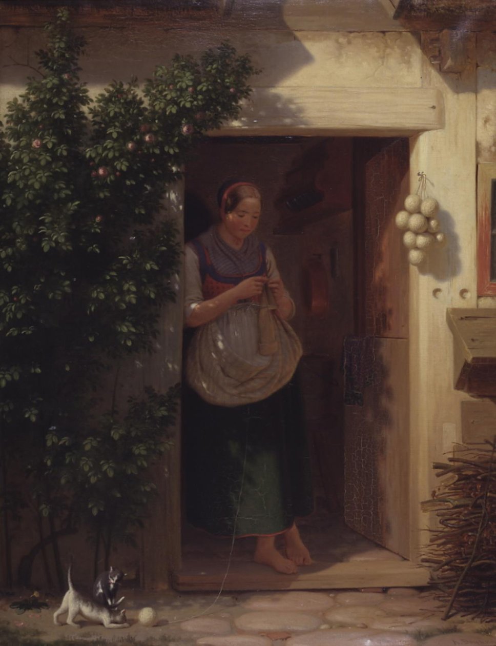 Una contadina da A. Dorph