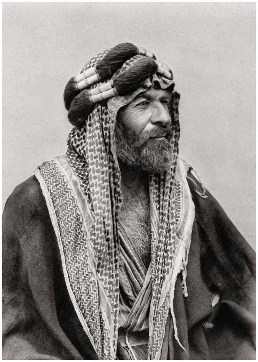 Uno sceicco arabo, Iraq, 1925 da A. Kerim