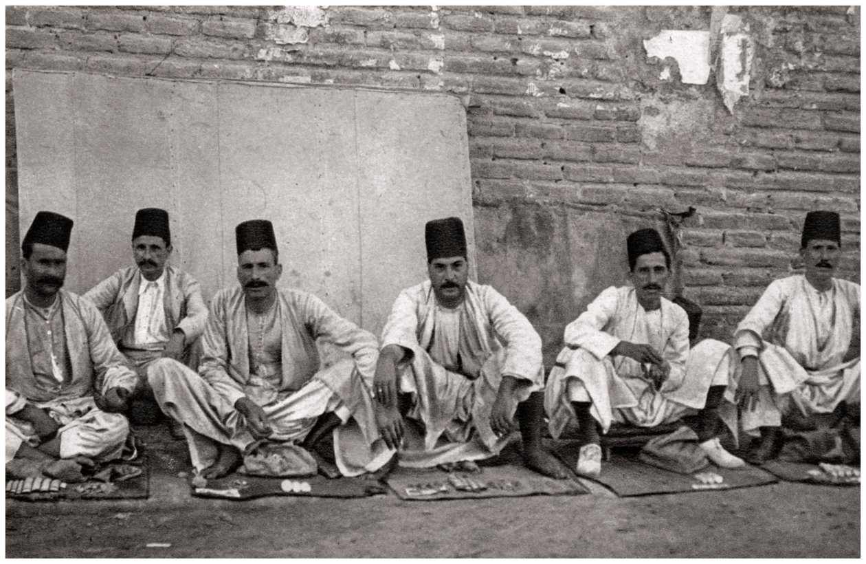 Cambiamonete turchi, Baghdad, Iraq, 1925 da A. Kerim