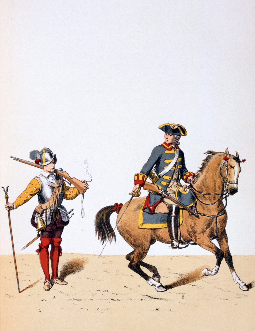 Truppe reali francesi da A. Lemercier