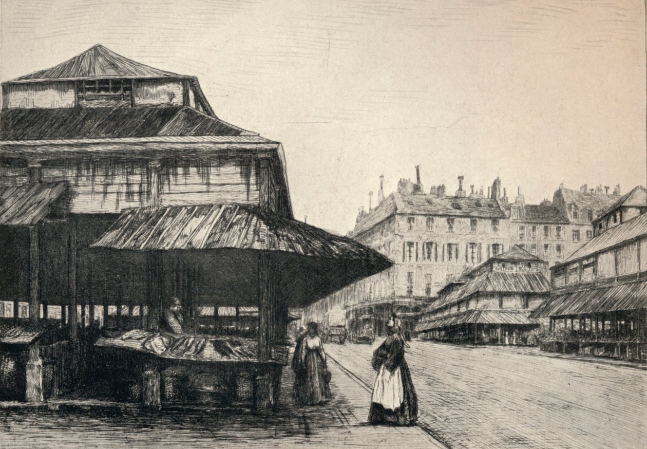 Il Marché St Honore, 1915 da A. P. Martial