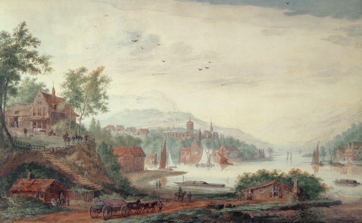 Vedute del Reno da A. Rademaker