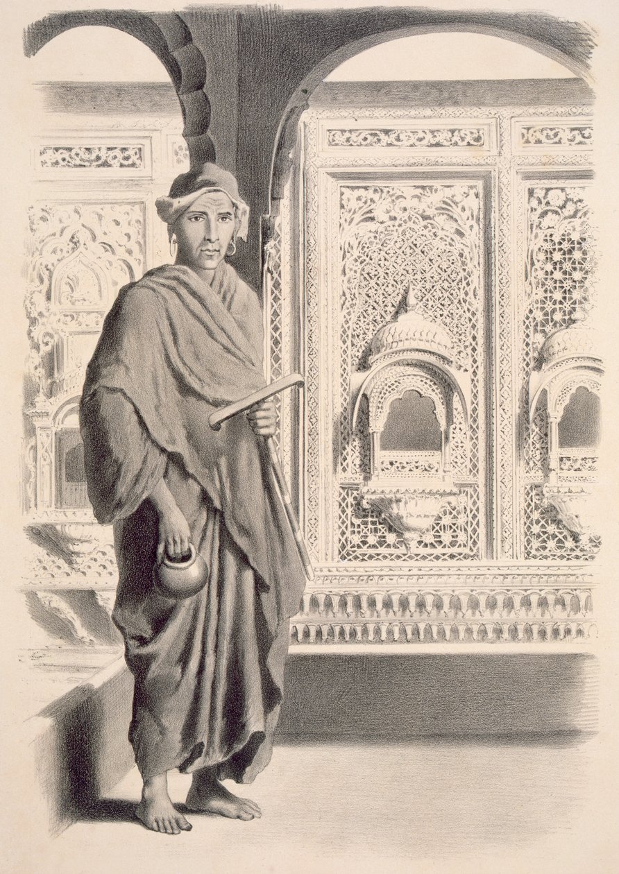 Un Fakiro del Rajpootana, pub. 1858 da A. Soltykoff