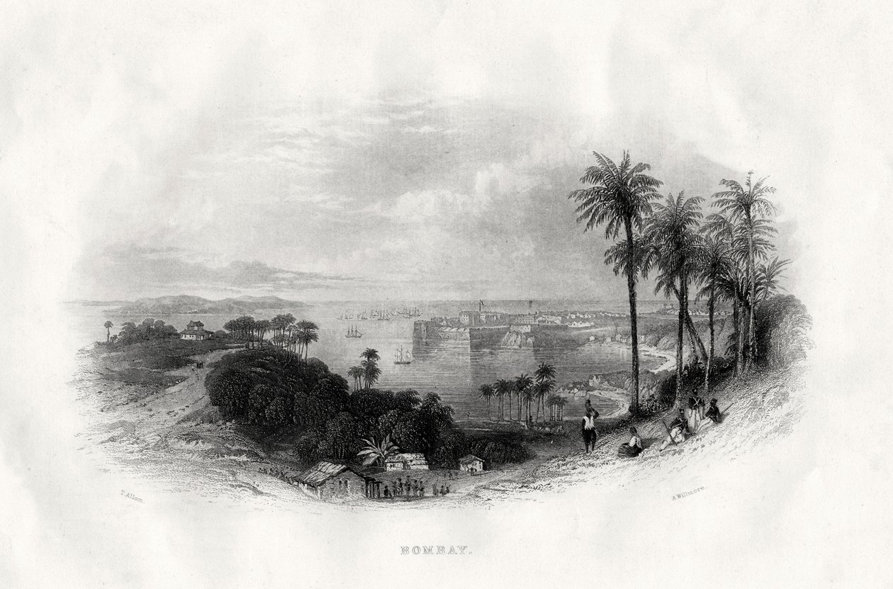 Bombay, India, 1860 da A. Willmore