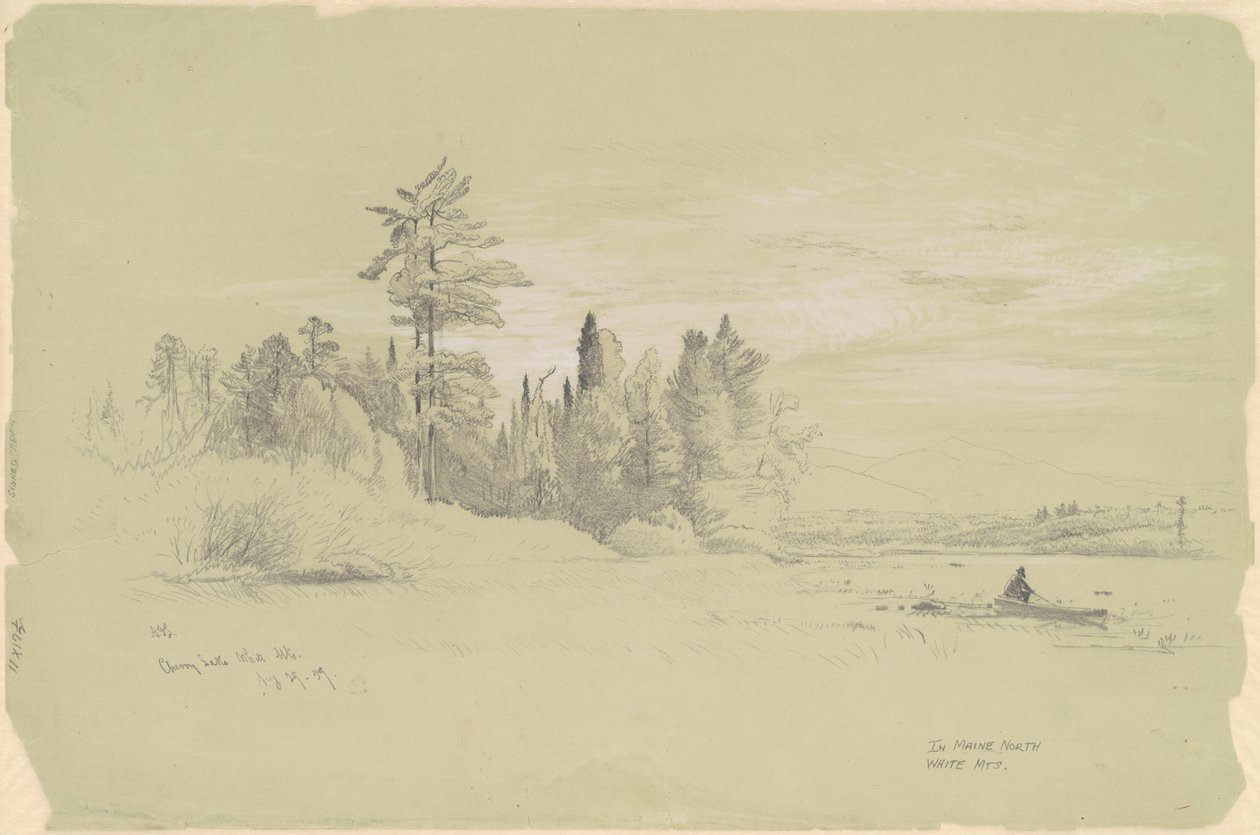 Lago di Ciliegie, Montagne Bianche da Aaron Draper Shattuck