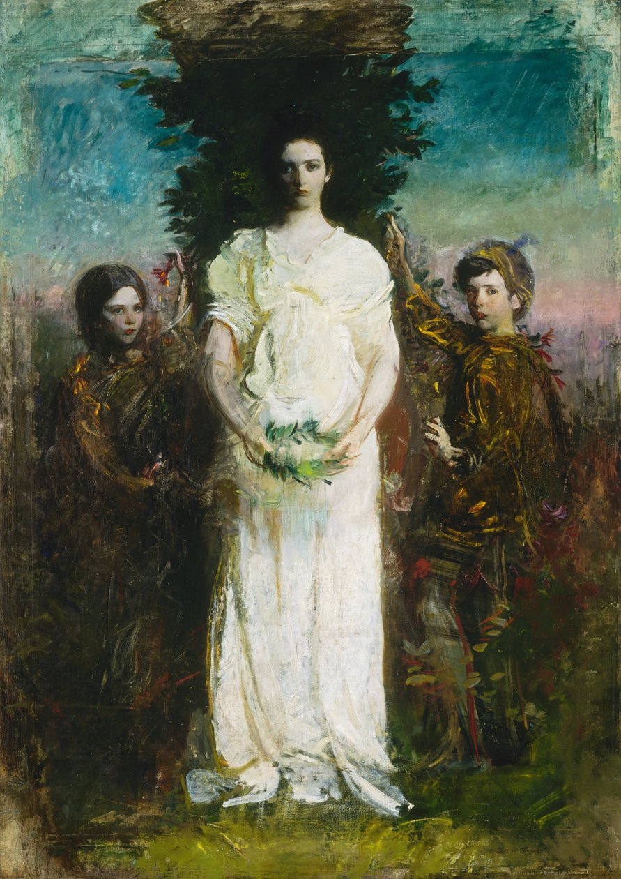 I miei figli (Mary, Gerald e Gladys Thayer) da Abbott Handerson Thayer