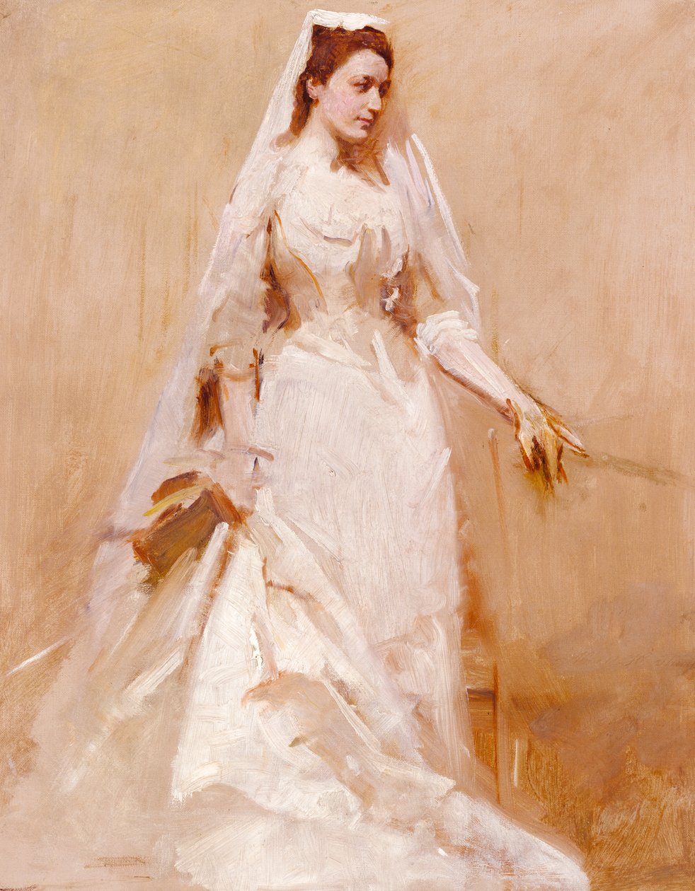 Una sposa, ca. 1895 da Abbott Handerson Thayer