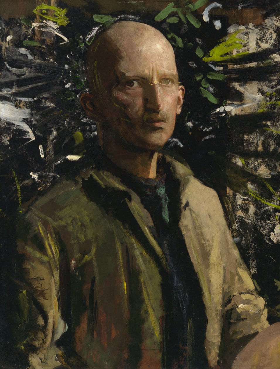 Abbott Handerson Thayer, Autoritratto, 1920 da Abbott Handerson Thayer