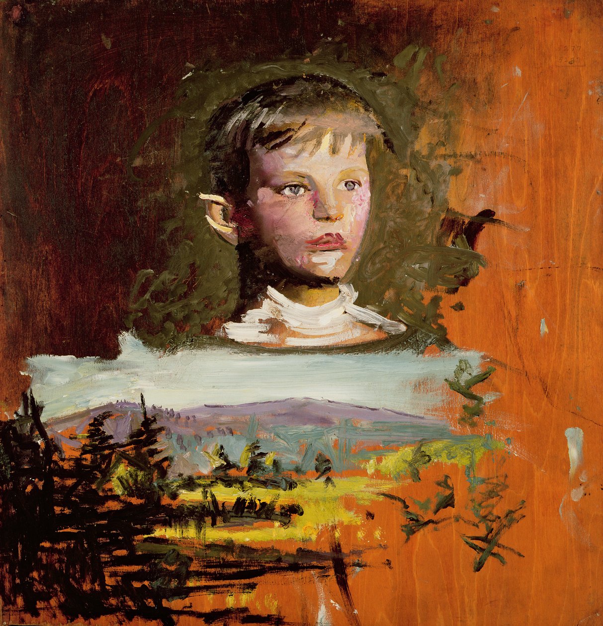 Testa di un ragazzo, 1919 da Abbott Handerson Thayer