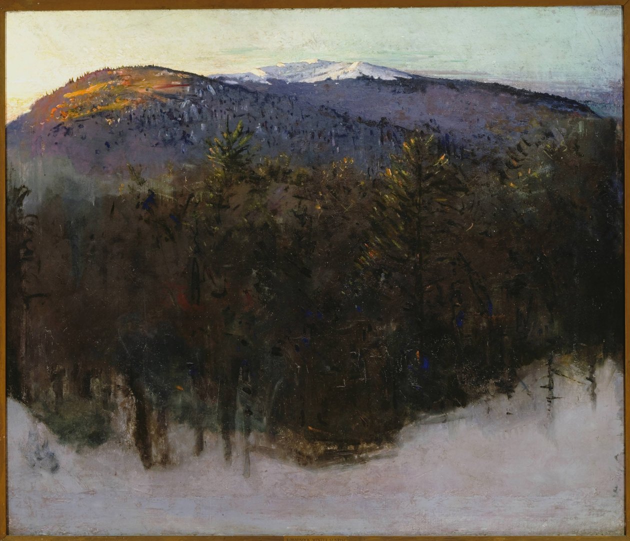 Monadnock, alba invernale da Abbott Handerson Thayer