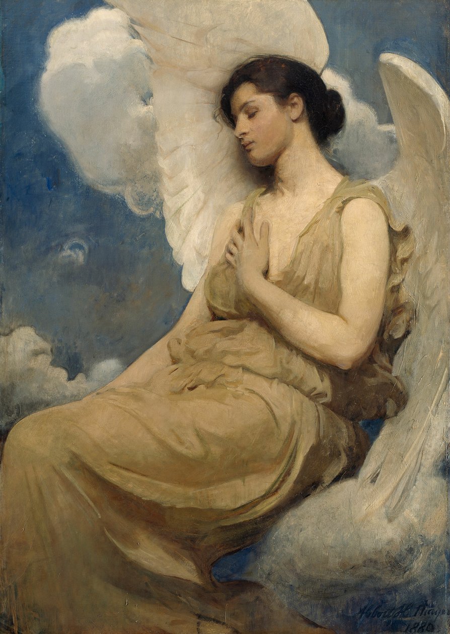 Figura alata da Abbott Handerson Thayer