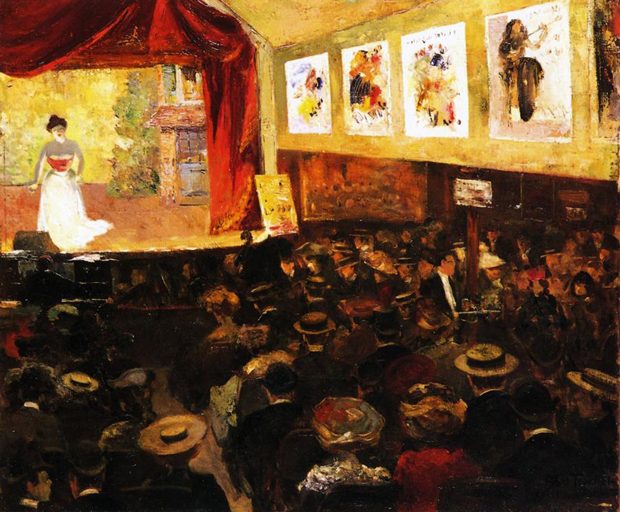 Il Café-Concert, c.1904 da Abel Truchet