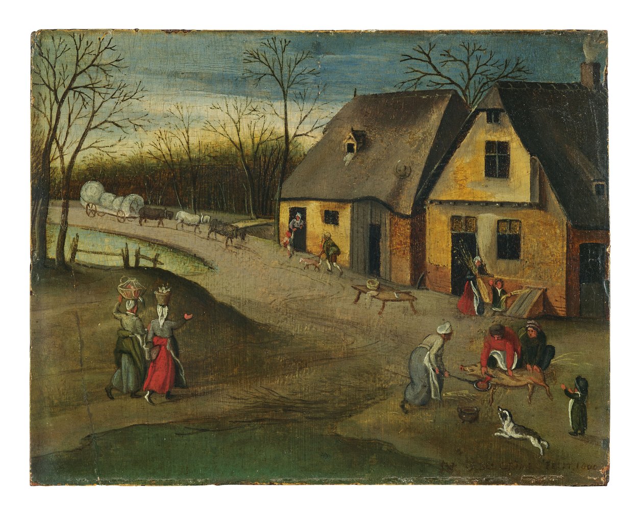 Autunno o lavoro agricolo da Abel Grimmer