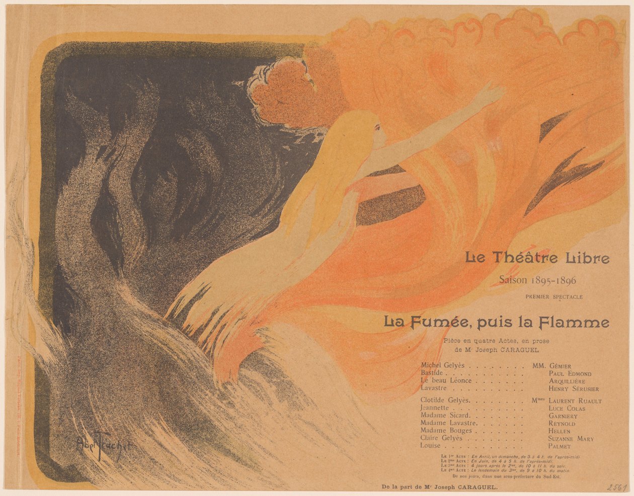 Théâtre Libre: Il fumo, poi la fiamma da Abel Truchet