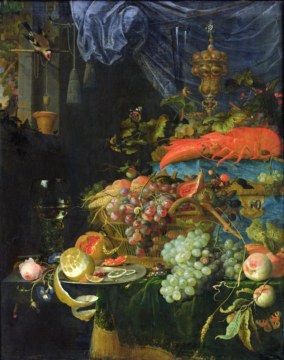 Natura morta da Abraham Mignon