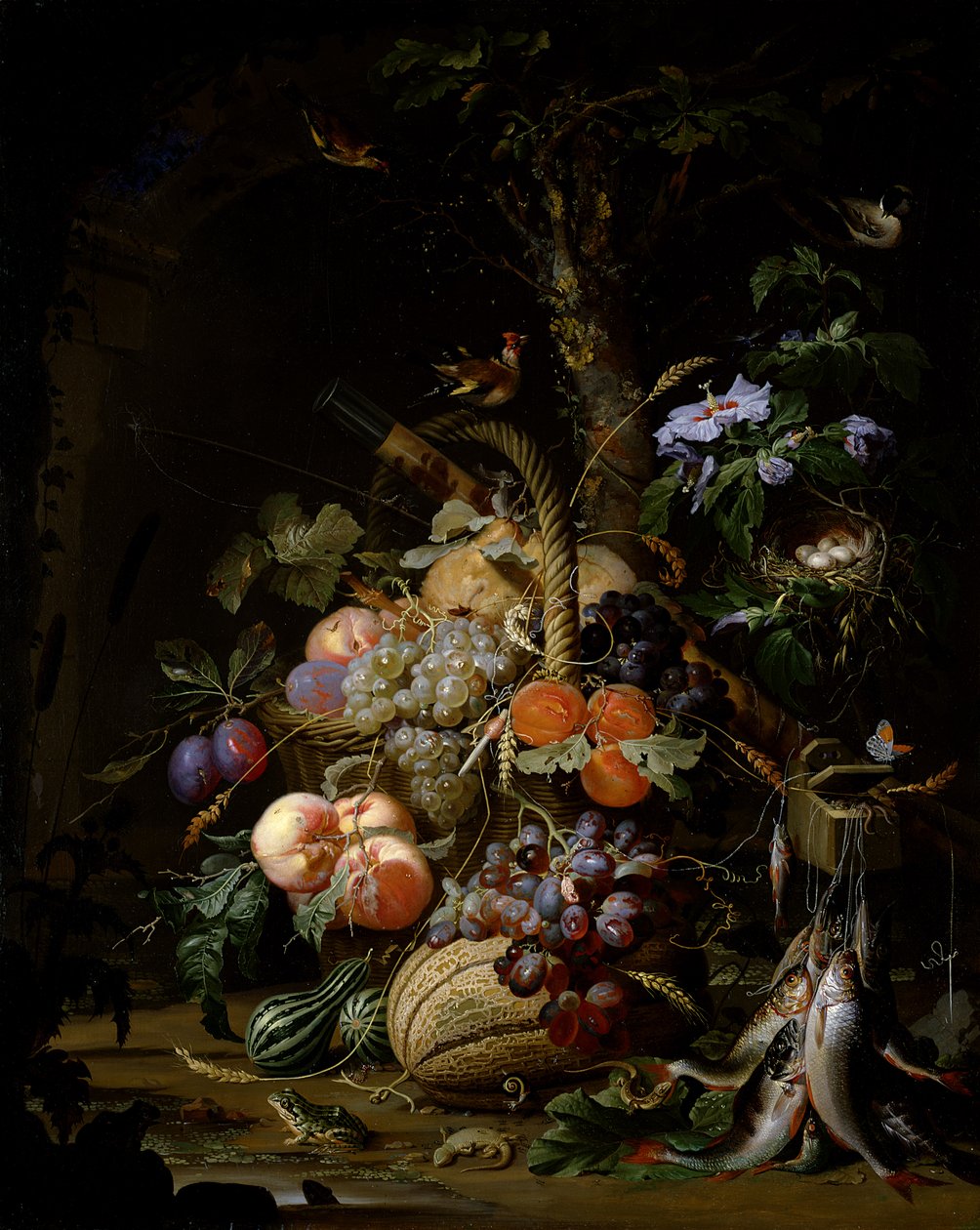 Natura morta di frutta da Abraham Mignon
