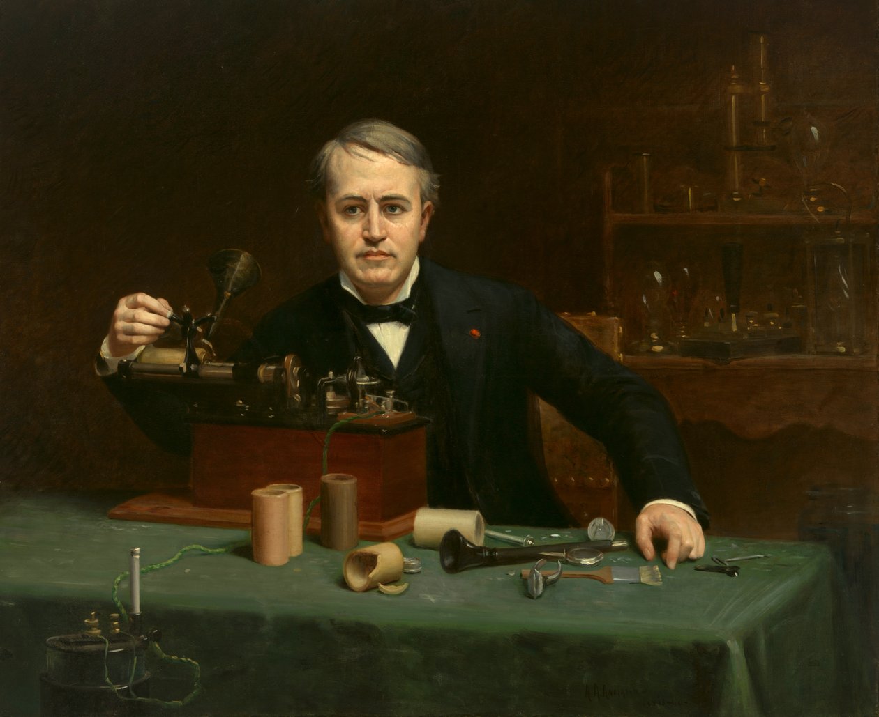 Thomas Alva Edison da Abraham Archibald Anderson