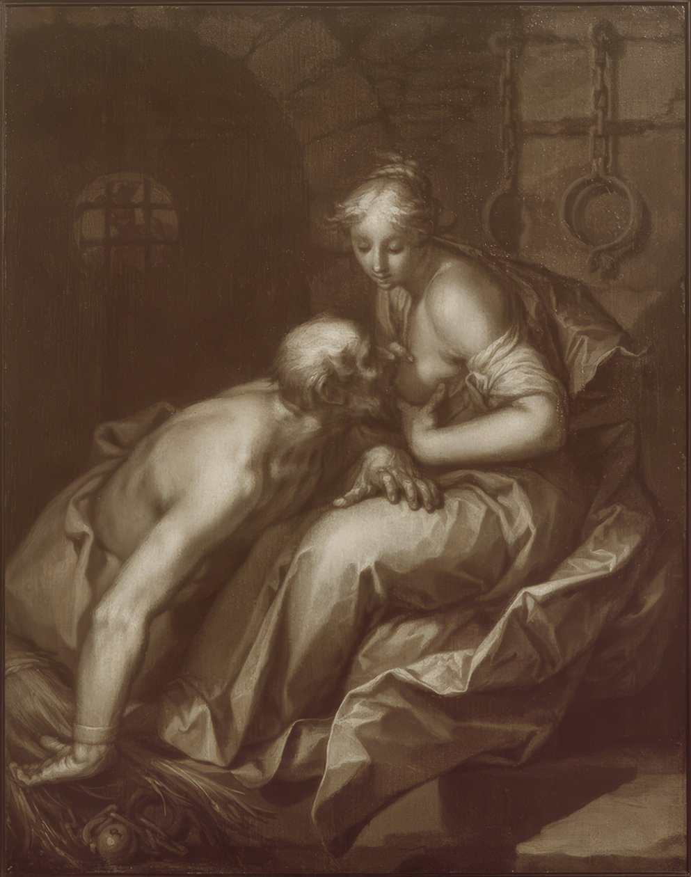Carità Romana da Abraham Bloemaert