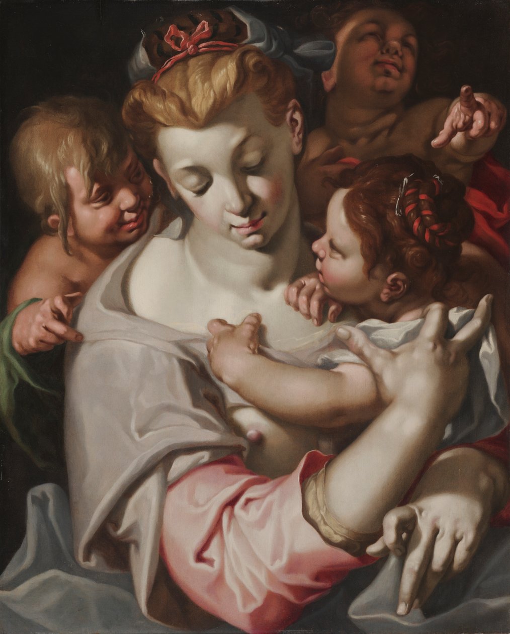 Carità, c.1590 da Abraham Bloemaert