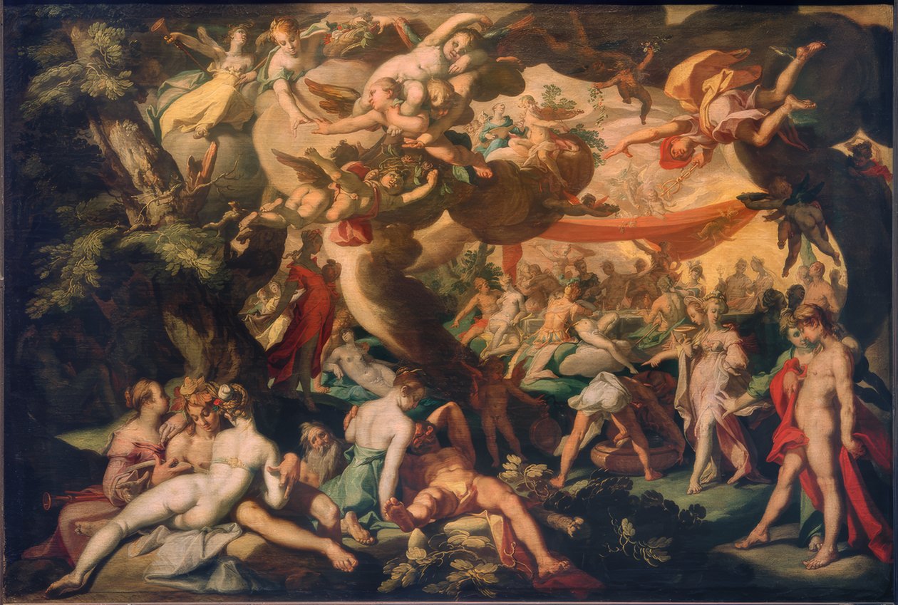 Nozze di Peleo e Teti da Abraham Bloemaert