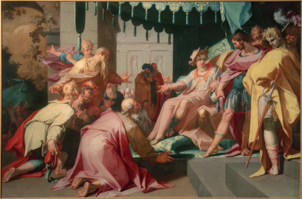 Giuseppe e i suoi Fratelli da Abraham Bloemaert