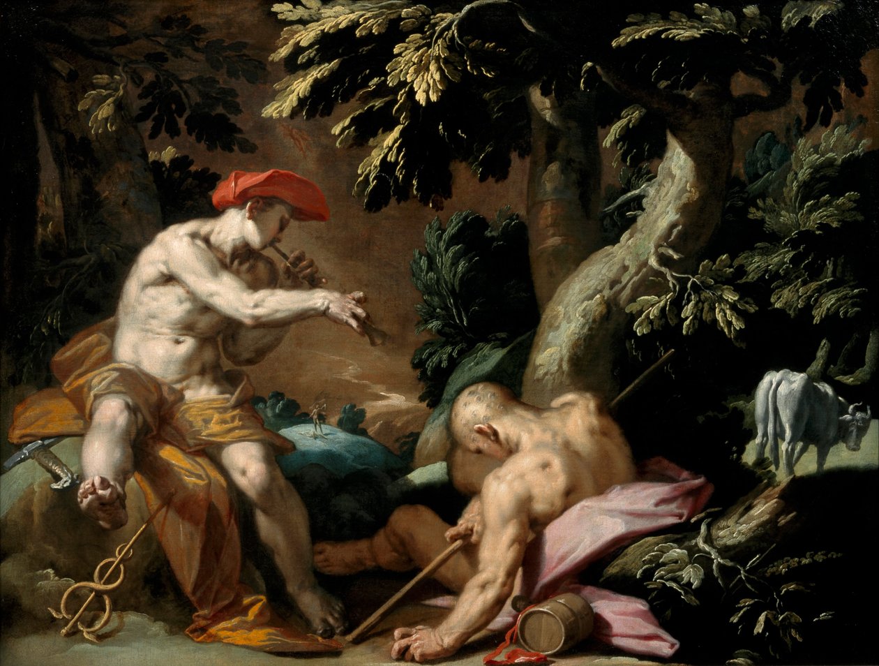 Mercurio, Argo e Io da Abraham Bloemaert