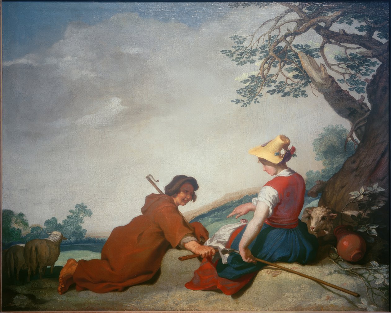 Scena pastorale da Abraham Bloemaert