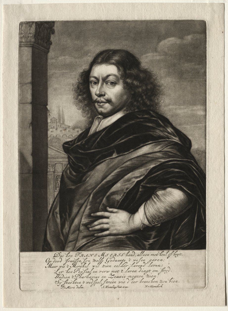 Frans van Mieris I da Abraham Blooteling