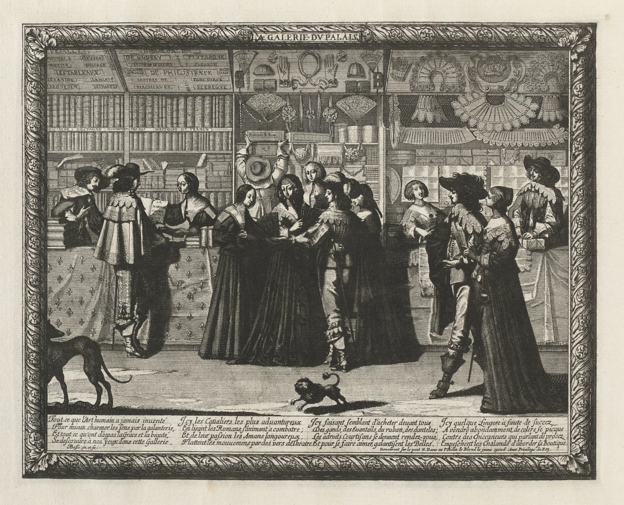 La Galerie du Paris da Abraham Bosse