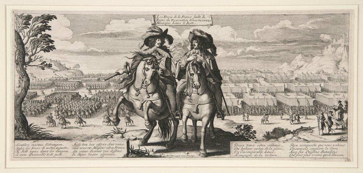 Le forze della Francia da Abraham Bosse