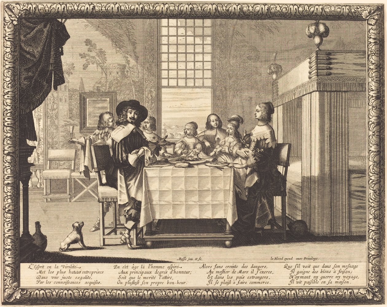 Virilità da Abraham Bosse