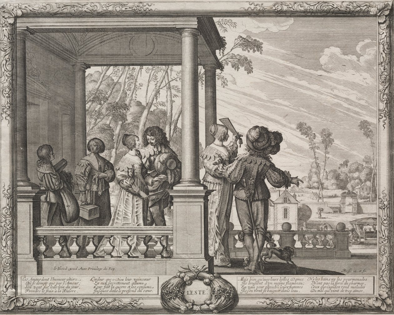 Le quattro stagioni: Estate, 1635 da Abraham Bosse