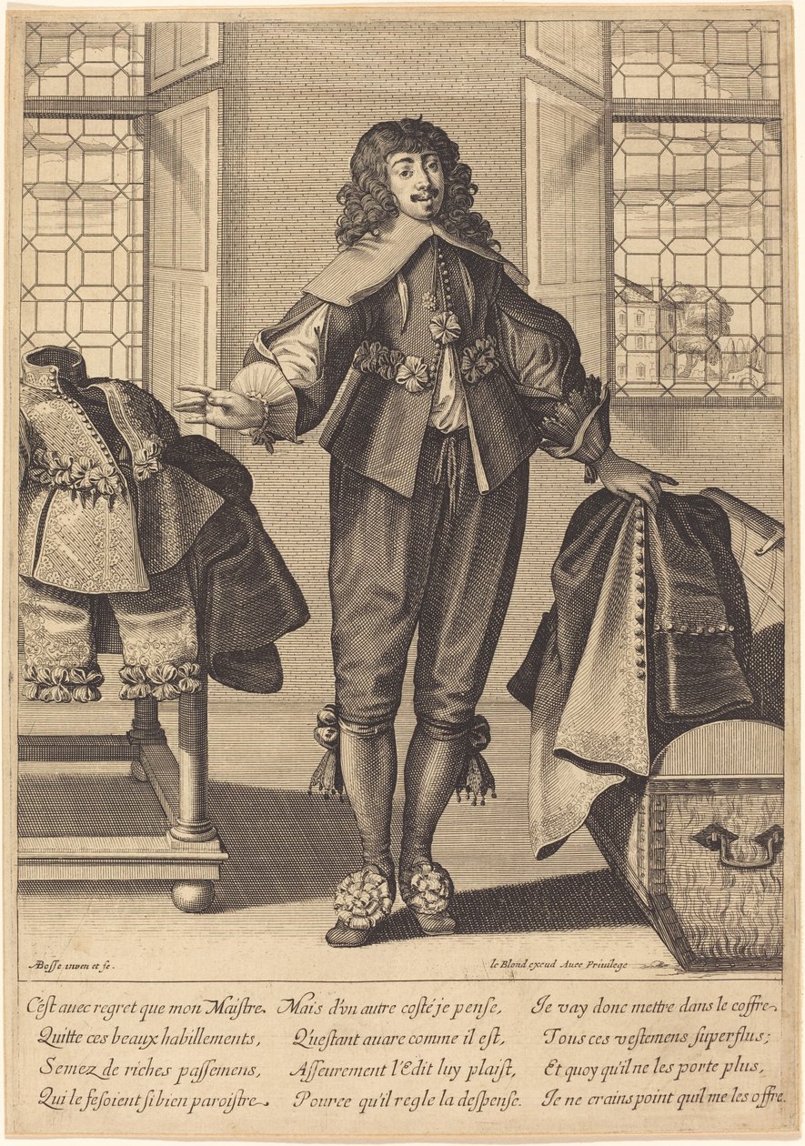 Il cameriere da Abraham Bosse