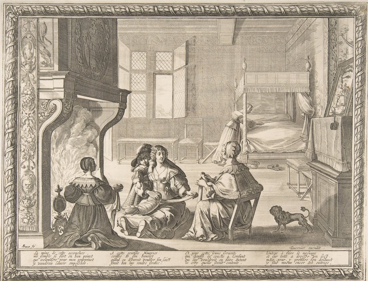 Visita della Balia da Abraham Bosse