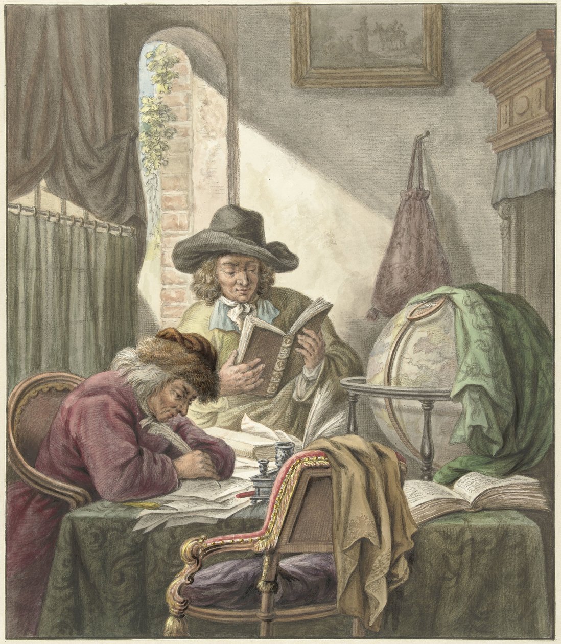 Gli studiosi da Abraham Delfos
