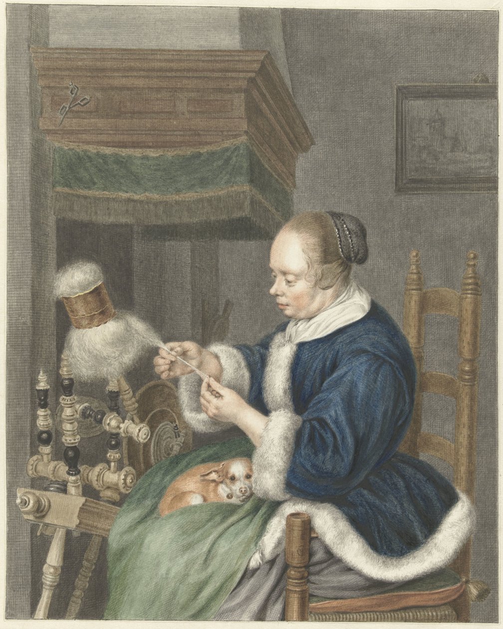 La filatrice da Abraham Delfos